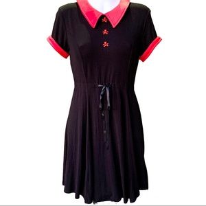 KILLSTAR BLACK AND RED DRESS.